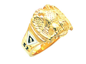 Scottish Rite 32nd Degree Ring New