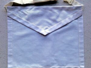 Masonic Cloth Apron Elastic Belt New For Sale