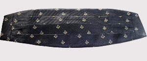 Masonic Cummerbund Black New For Sale