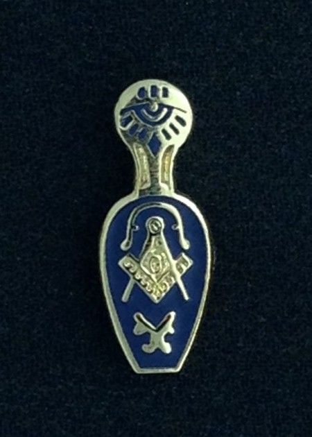 Masonic Slipper Lapel Pin New