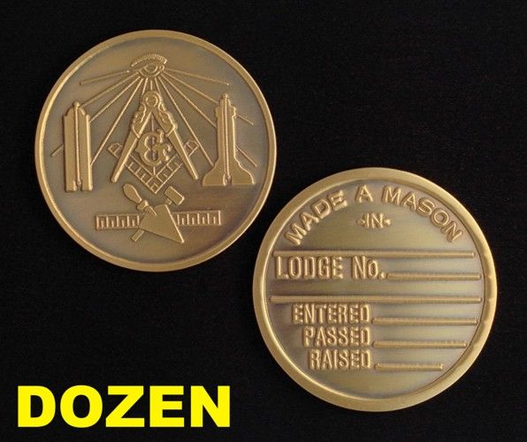 Masonic Medallion New For Sale