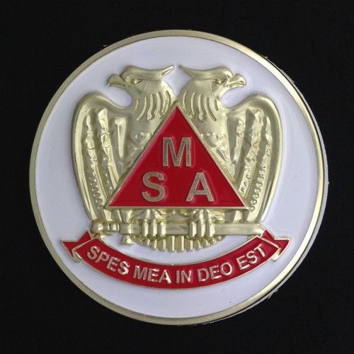 Masonic 32nd Degree Scottish Rite Car Emblem – Cut Out Design For Rear Of Auto