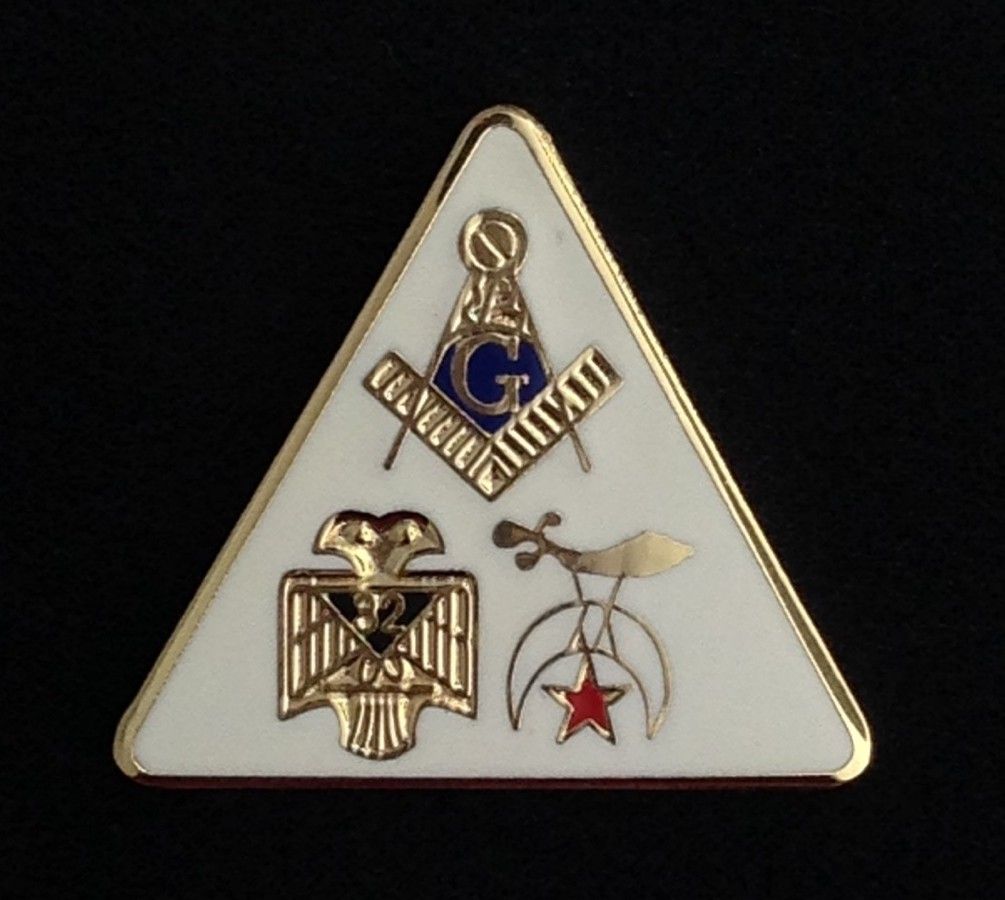 Freemason 32nd Degree Lapel Pin