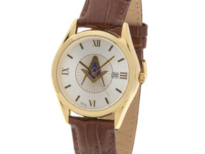 Masonic Blue Lodge Watch Gold New Fratline