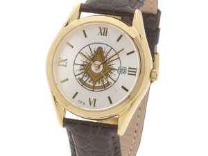 Masonic Past Master Watch Gold New Fratline