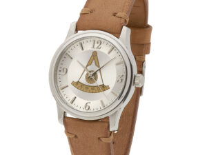 Masonic Past Master Watch Silver New