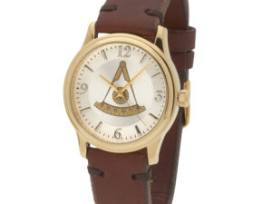 Masonic Past Master Watch Gold New
