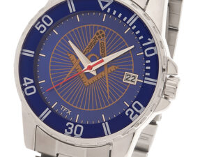 Masonic Square & Compasses TFX Watch - Stainless Bracelet