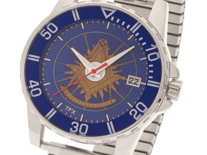 Masonic Past Master Watch Silver New Fratline