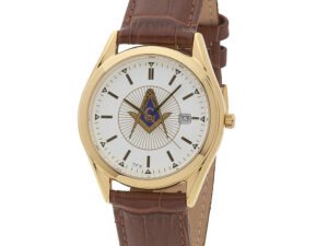Masonic Blue Lodge Watch Gold New Fratline