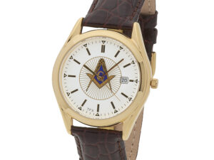 Masonic Blue Lodge Watch Gold New Fratline