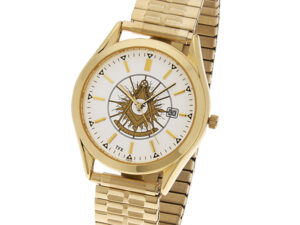 Masonic Past Master Watch Gold New