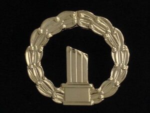 Masonic Widow Lapel Pin Gold New