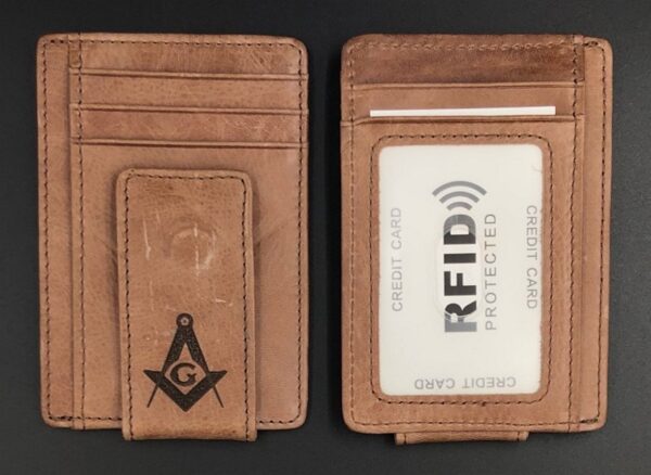 Masonic Emblem Wallet New For Sale