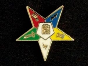 Order of the Eastern Star Lapel Pin New