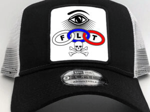 Odd Fellows Cap Hat Black new