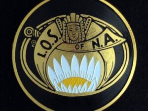 Ladies Oriental Shrine of North America Car Auto Emblem