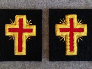 Past Commander Sleeve Cross Rays Bullion New