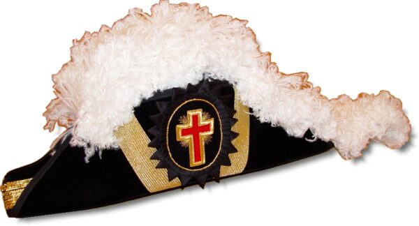 Knight Templar Chapeau Hat New For Sale