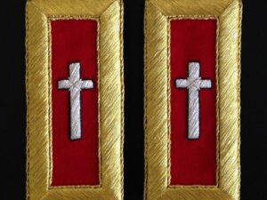 Knight Templar Past Commander Shoulder Boards New