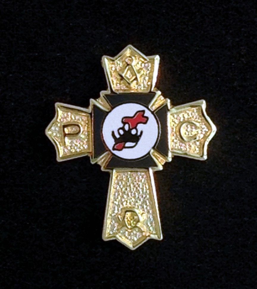Masonic Knights Templar Past Eminent Commander Jewel PEC-3 