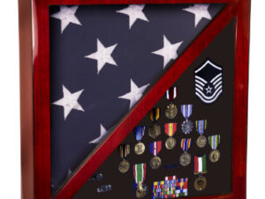 US Flag Medal Display Case New For Sale