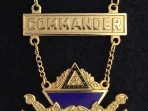 Knight Templar Past Grand Commander Jewel New