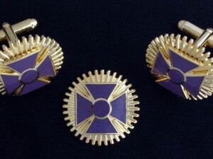 Knight Templar Past Grand Commander Lapel Pin Cuff Links New