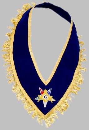 Order of the Eastern Star Grand Patron Collar New