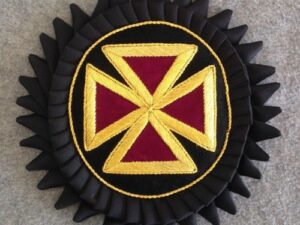 Past Grand Commander Chapeau Rosette Mylar New