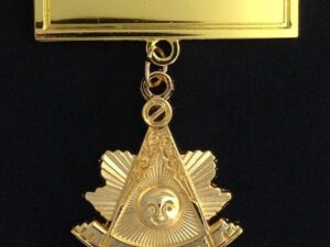 Masonic Past Master Pendant Jewel