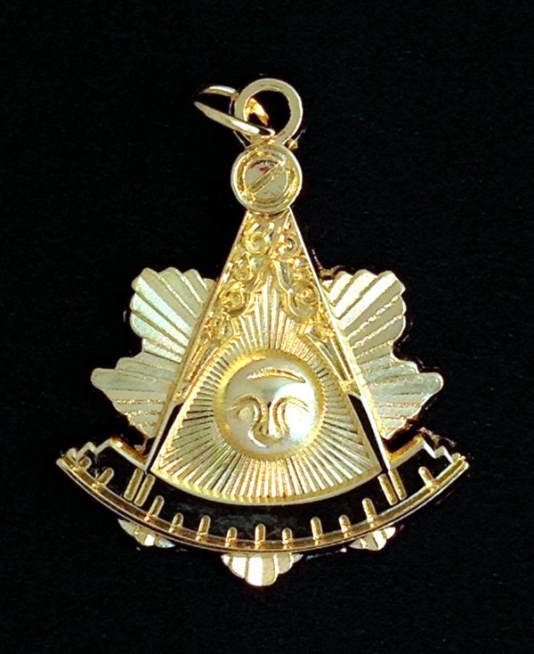 Masonic Past Master Pendant Jewel