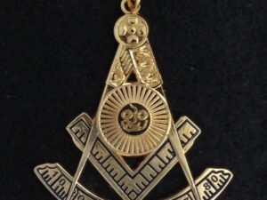 Masonic Past Master Pendant Jewel