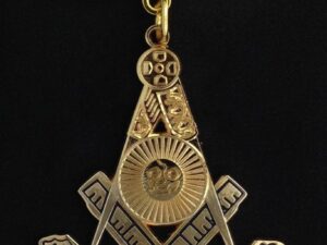 Masonic Past Master Pendant Jewel