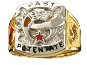 Shrine Shriner Past Potentate Ring Gold New