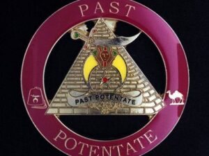 Shrine Past Potentate Auto Emblem New For Sale