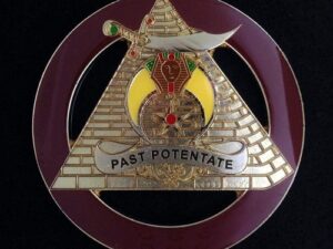 Shrine Past Potentate Auto Emblem New For Sale