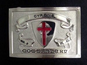 Knight Templar Sword Belt Buckle Plate New
