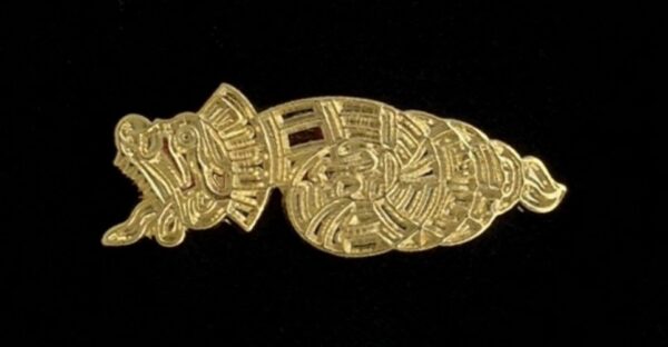 Order of Quetzalcoatl Lapel Pin Gold