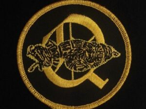 Order of Quetzalcoatl Black Gold Embroidered Patch