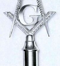 Masonic Rod Wand Top Fratline