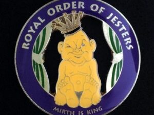 Royal Order of Jesters Cast Auto Emblem Purple New