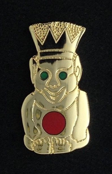 Royal Order of Jesters Lapel Pin New 3-D with Stones Large JLP-4 