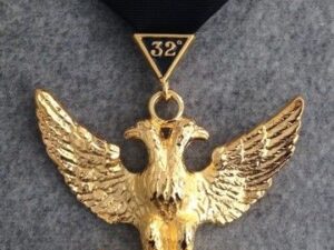 Scottish Rite 32nd Degree Wings Up Jewel