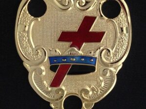 Knight Templar Sword Belt Chain Keeper Gold