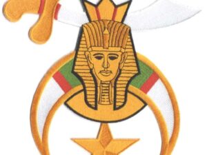 Shrine Shriner Embroidered Jacket Back Patch New