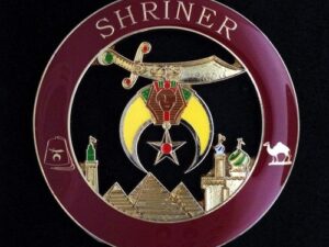 Shrine Shriner Auto Emblem New