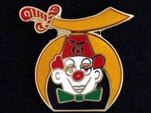 Shrine Shriner Clown Lapel Pin New