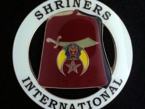 Shrine Shriners International Auto Emblem New