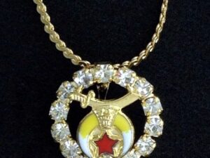 Shrine Shriner Ladies Pendant New